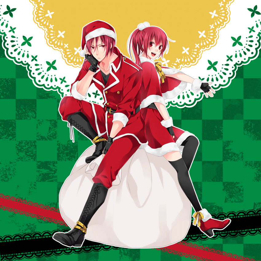 christmas free! hatsumi_(mdr323) matsuoka_gou matsuoka_rin
