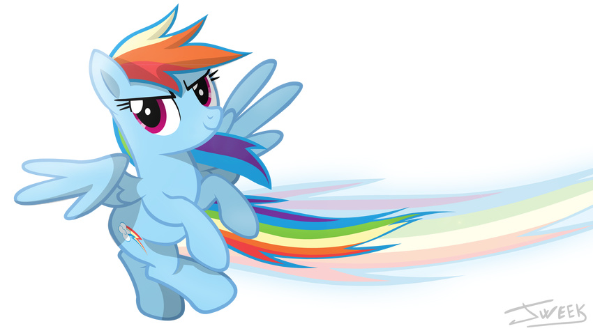 alpha_channel blue_feathers cutie_mark equine feathered_wings feathers female feral friendship_is_magic hair mammal multicolored_hair my_little_pony pegasus rainbow_dash_(mlp) rainbow_hair simple_background solo transparent_background tweekstudio wings