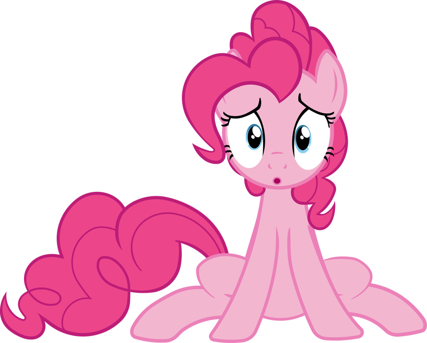 blue_eyes bobthelurker cutie_mark disappointed earth_pony equine female feral friendship_is_magic fur hair horse mammal multicolored_hair my_little_pony pink_hair pinkie_pie_(mlp) pony solo