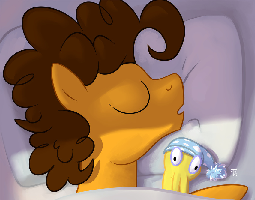 1trick 2017 cheese_sandwich_(mlp) earth_pony equine eyes_closed friendship_is_magic hair horse lying male mammal my_little_pony pillow pony sleeping solo