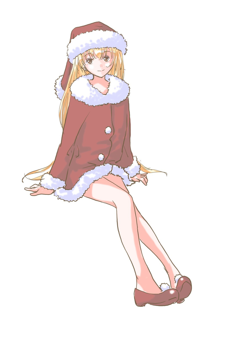 akazukin_chacha cosplay hat magical_princess open_eyes santa sitting