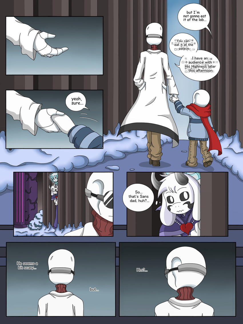 comic gaster hi_res humanoid male not_furry sans_(undertale) taggen96_(artist) undertale video_games young