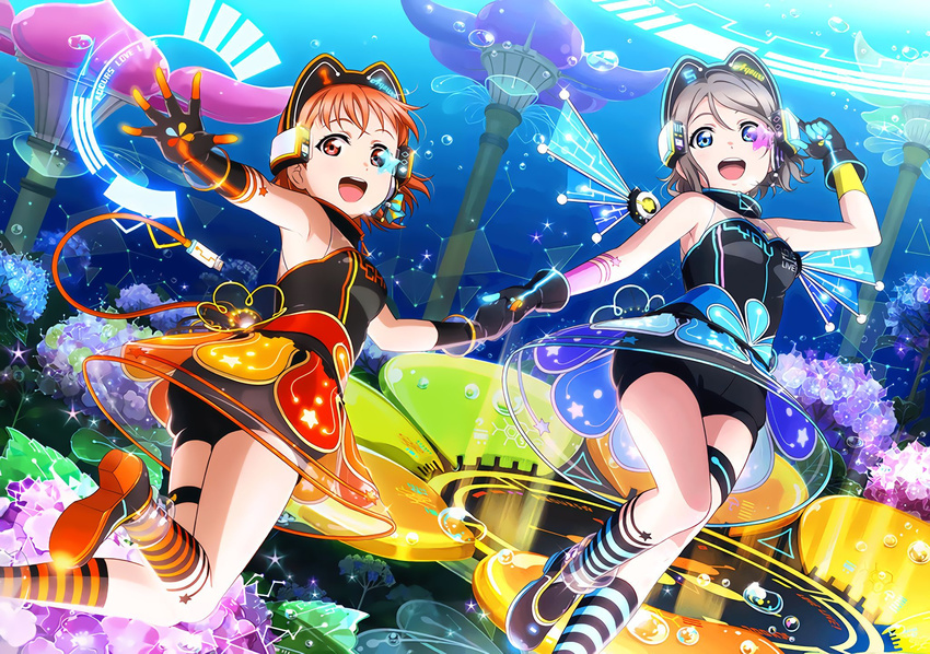 heels love_live!_sunshine!! takami_chika thighhighs wallpaper watanabe_you