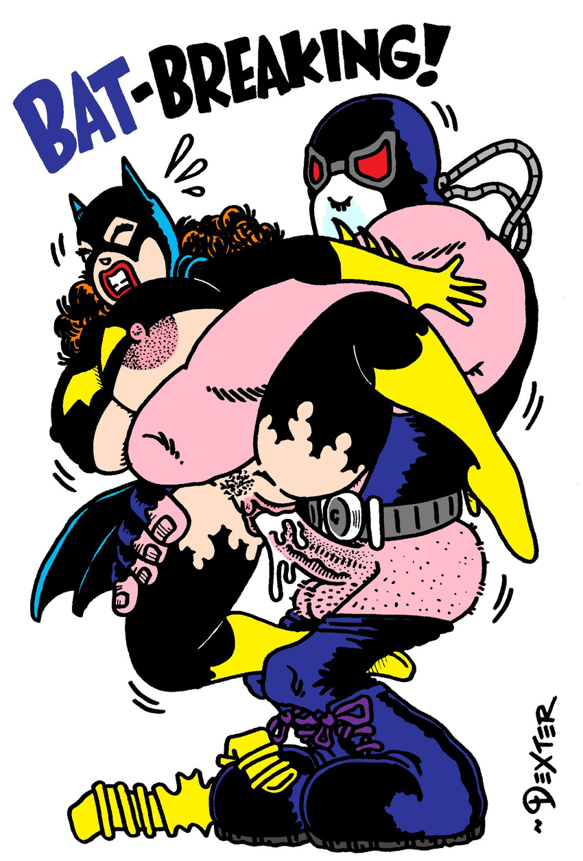 bane barbara_gordon batgirl batman dc dexter_cockburn