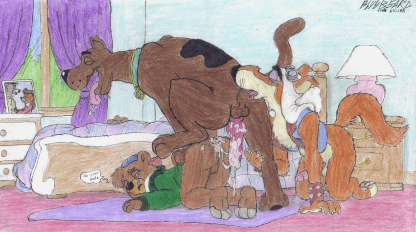 baloo crossover disney kit_cloudkicker mad_dog rebecca_cunningham scooby scooby-doo talespin