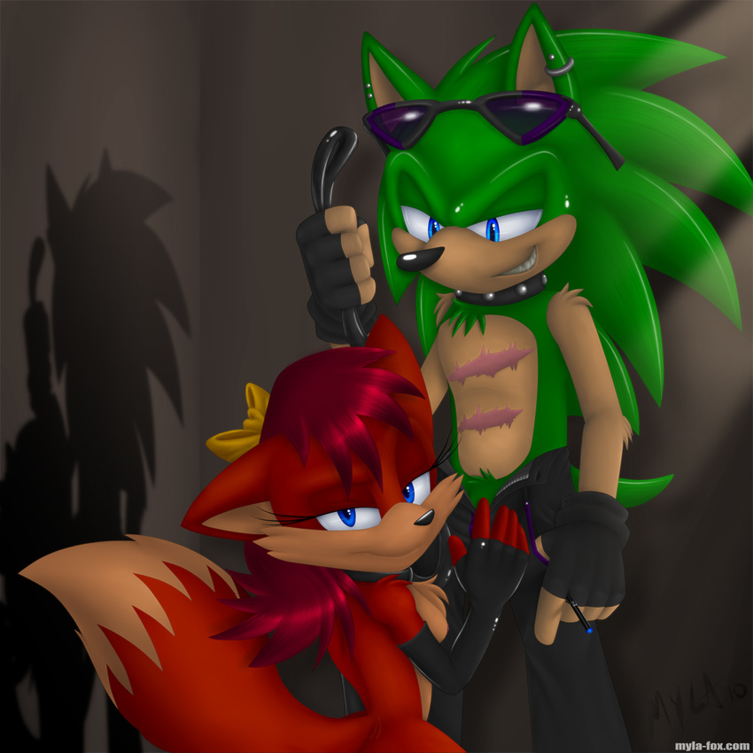 fiona_fox mylafox scourge_the_hedgehog sonic_team tagme