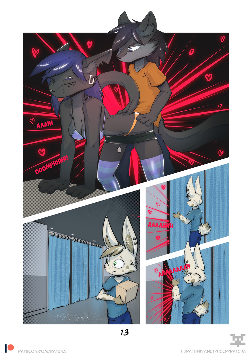 2017 anthro breasts brother brother_and_sister canine clothed clothing comic digital_media_(artwork) duo english_text female fox hair hi_res incest male mammal penetration ratcha_(artist) rick_(ratcha) rina_(ratcha) sibling sister text vaginal vaginal_penetration