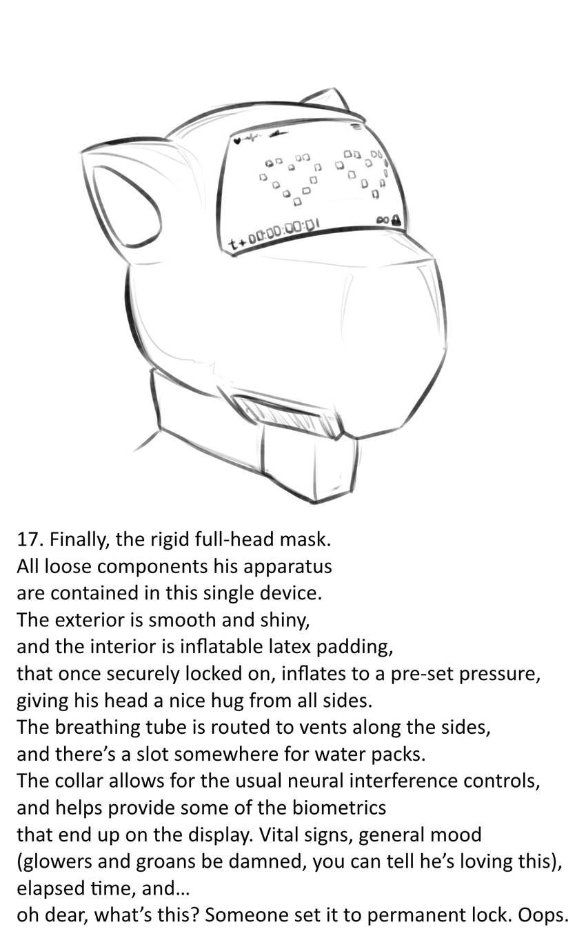 absurd_res bdsm bondage bound clipped_wings_(oc) collar comic electronics equine fullhead_mask glue hi_res horse inflatable invalid_tag krd male mammal mask monochrome muzzle_(object) my_little_pony permanent permanent_bondage pony rubber rubber_hood sensory_deprivation sensory_deprivation_hood sex_toy solo story
