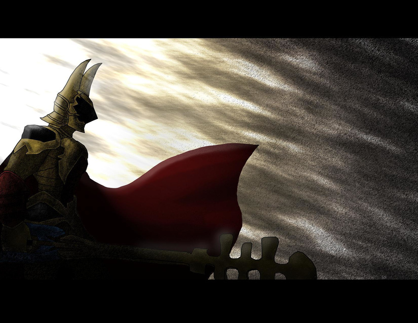 armor cape epic keyblade kingdom_hearts kingdom_hearts_birth_by_sleep sn terra_(kingdom_hearts)