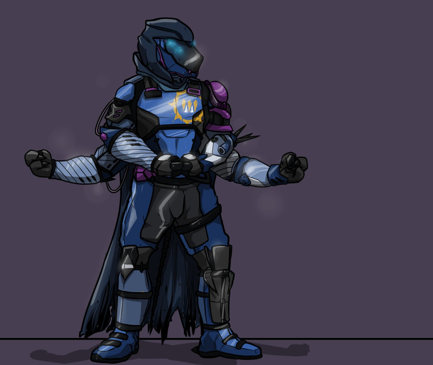 armor arrwulf black_exoskeleton destiny eliksni helmet male model_sheet multi_arm multi_limb simple_background solo