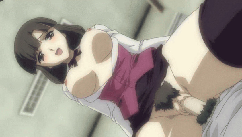 1girl animated animated_gif assertive black_hair blush bouncing_breasts breasts breasts_out_of_clothes clitoris clothed_sex cowgirl_position enjoyment female formal happy_sex itou_makoto large_breasts long_hair looking_pleasured milf moaning mother nipples no_bra nopan open_clothes pubic_hair saionji_youko screen_capture sex shiny_days shirt skirt skirt_lift smile straddling suit summer_days thighhighs uncensored vagina vaginal