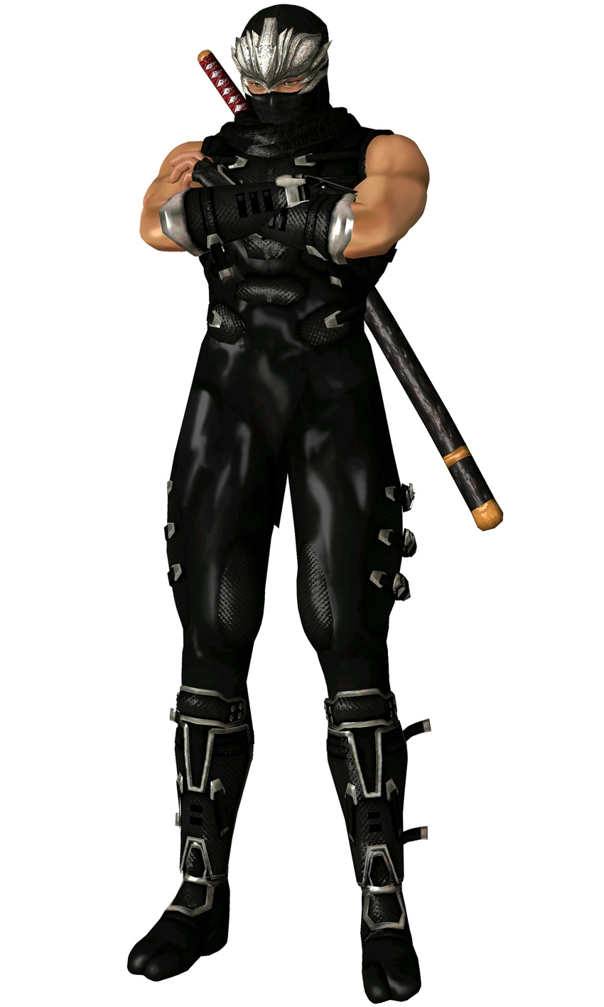 dead_or_alive male ninja_gaiden ryu_hayabusa sword