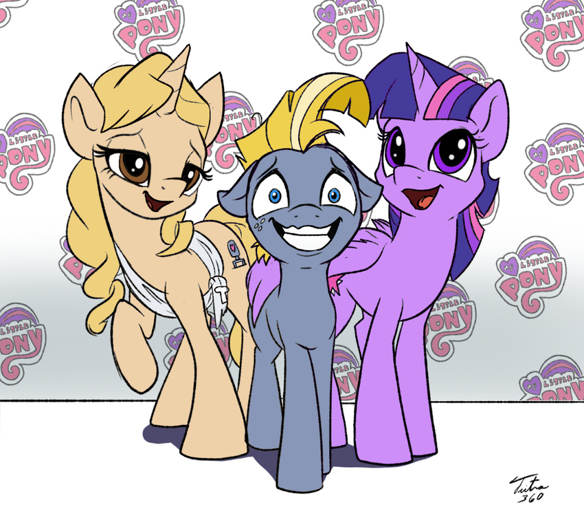 2017 equine female friendship_is_magic group horn male mammal my_little_pony star_tracker_(mlp) tara_strong the_truth tsitra360 twilight_sparkle_(mlp) unicorn winged_unicorn wings