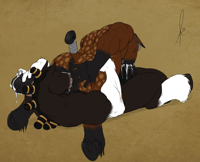 2012 5_fingers 69_position agroalba anatomically_correct anatomically_correct_anus anatomically_correct_pussy animal_genitalia animal_pussy anthro anthro_on_anthro anus balls biceps big_balls biped black_anus black_balls black_fur black_hooves black_mane black_penis black_pussy black_tail brown_background brown_fur clydesdale cum cum_drip cum_in_mouth cum_inside cum_on_penis digital_media_(artwork) draft_horse dripping duo equine equine_pussy eyes_closed eyewear eyewear_on_head facial_piercing feathering fellatio foreskin fur genital_piercing goggles goggles_on_head hand_on_butt herm herm/male hooves horse huge_balls humanoid_hands humanoid_penis hyper hyper_balls intersex intersex/male lying male male_penetrating maleherm maleherm/male mammal mane multicolored_fur muscular muscular_herm muscular_intersex muscular_male muscular_maleherm nipple_piercing nipples nose_piercing nose_ring nude on_back oral oral_penetration penetration penis penis_grab penis_piercing piercing prince_albert_piercing puffy_anus pussy pussy_juice rannik septum_piercing sex signature simple_background snout snout_fuck spots spotted_fur straddling tail_wraps tan_fur tan_spots two_tone_fur uncut underhoof vaginal vaginal_penetration vasmeth white_fur wraps