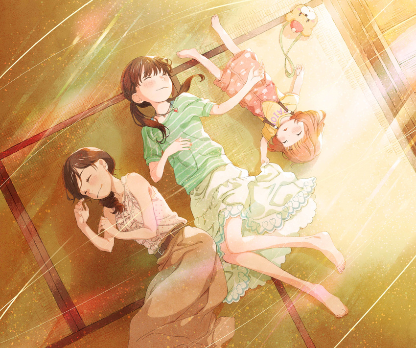 hosoi_mieko kawamoto_akari kawamoto_hinata kawamoto_momo sangatsu_no_lion tagme