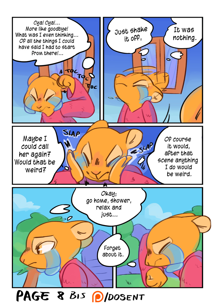 andre_(dosent) anthro comic crying dosent english_text mammal rodent squirrel tears text