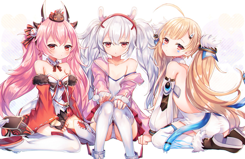 abandon_ranka azur_lane eldridge_(azur_lane) hamakaze_(kancolle) idolmaster laffey_(azur_lane) loli shimakaze_(kancolle) simon