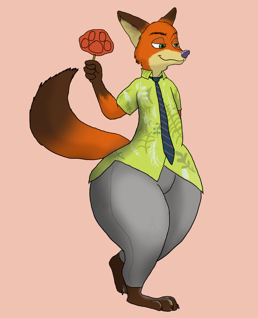 canine disney fox huge_thighs invalid_tag mammal nick thick_thighs wide_hips wilde zootopia