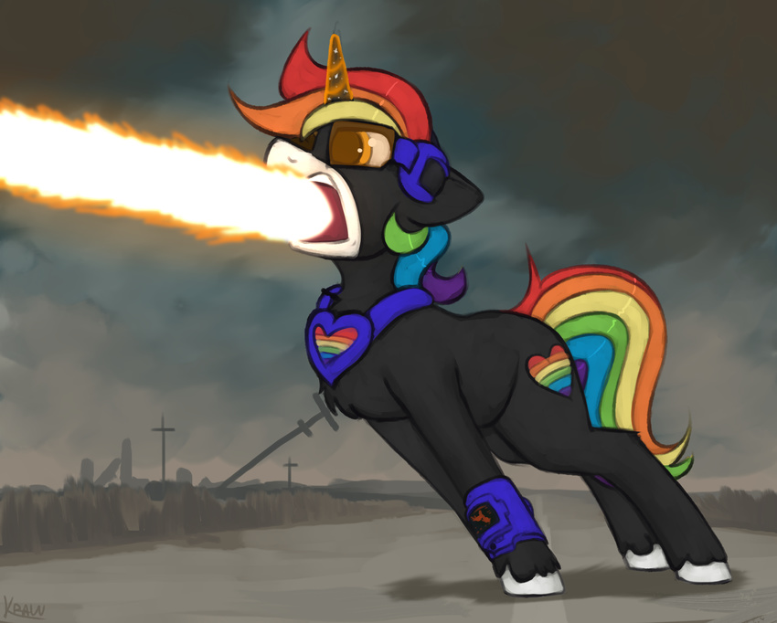 equine fan_character horn male mammal marsminer my_little_pony rainbow_heart solo unicorn