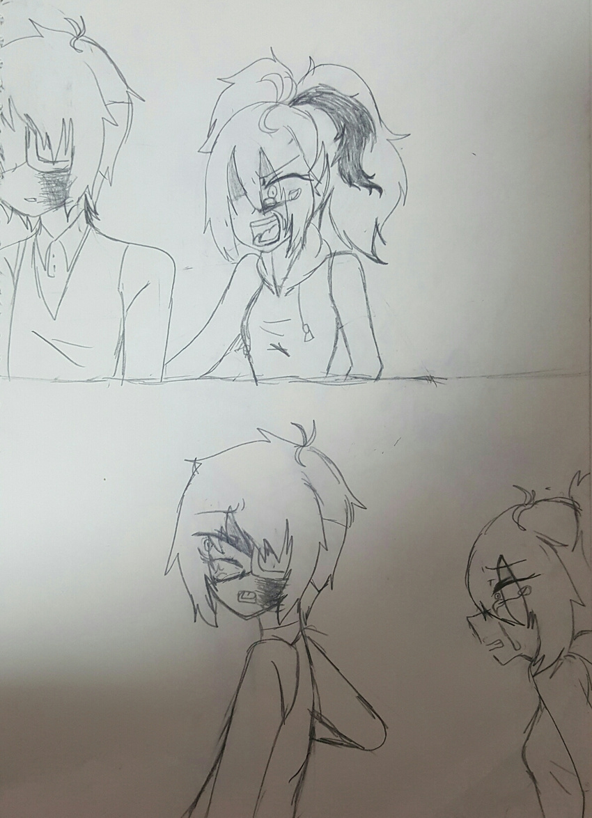 oliver sketch traditional_art v3flower v_flower vflower vflower_v3 vocaloid vocaloid_oliver vocaloid_vflower