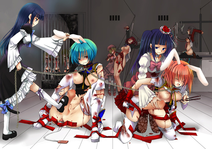 ange_ushiromiya asmodeus belphegor erika_furudo frederica_bernkastel lambdadelta lucifer satan siesta_410 siesta_45 umineko_no_naku_koro_ni