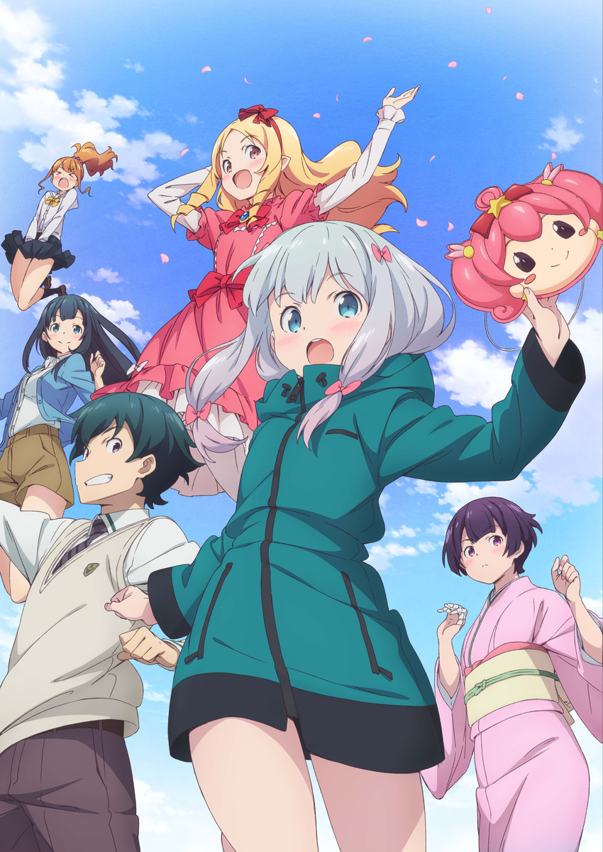 dress eromanga-sensei izumi_masamune izumi_sagiri jinno_megumi kanzaki_hiro kimono meruru pointy_ears possible_duplicate seifuku senju_muramasa takasago_tomoe yamada_elf