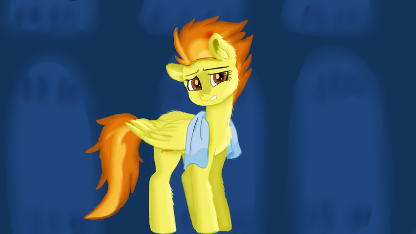 friendship_is_magic jbond my_little_pony spitfire_(mlp) towel wonderbolts_(mlp)