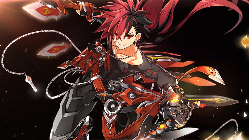 elsword_(character) red_hair swordman tagme