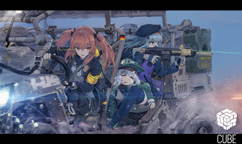 g11_(girls_frontline) girls_frontline gun hk416_(girls_frontline) ladic ump-45_(girls_frontline) ump-9_(girls_frontline) weapon
