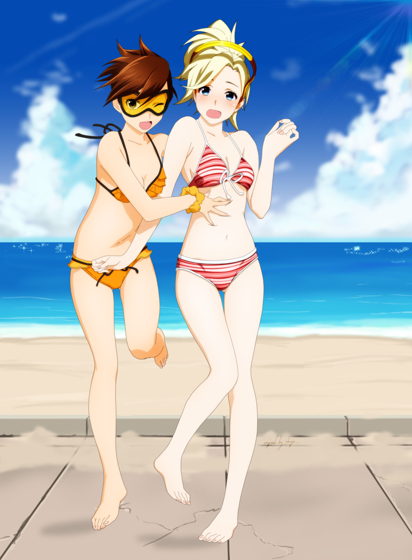 mercy overwatch swimsuits tagme tracer