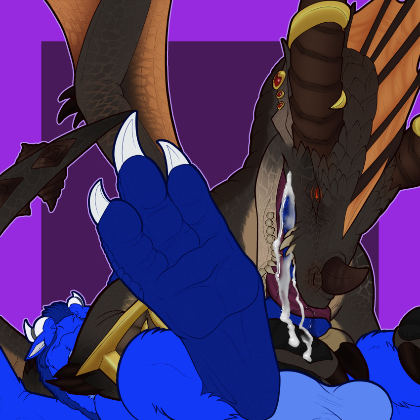 1:1 3_fingers 69_position absurd_res animal_genitalia animal_penis anklet arm_spikes armor balls black_body black_claws black_dragon black_horn black_nose_horn black_scales blizzard_entertainment blue_body blue_countershading blue_ears blue_fur blue_mane blue_penis blue_scales blue_whiskers bodily_fluids bracelet bracers brown_body brown_claws brown_horn brown_nose_horn brown_scales cheek_tuft chin_fur chin_tuft claws clubbed_tail countershade_arms countershade_chest countershade_crotch countershade_feet countershade_hands countershade_legs countershade_neck countershade_paws countershade_tail countershading cum cum_drip cum_in_mouth cum_inside cum_on_hand cum_on_knot cum_on_paw cum_on_penis cum_on_tongue curved_horn dahurgthedragon dominant dominant_female dragon dripping duo ear_piercing ear_ring elbow_spikes eyes_closed facial_horn facial_tuft fan_character feet fellatio female female_on_top female_penetrated feral feral_on_feral feral_penetrated feral_penetrating feral_penetrating_feral fingers frill_(anatomy) fur furred_dragon furred_reptilian gem genital_fluids genitals glistening glistening_genitalia glistening_penis glistening_tongue glowing glowing_eyes gold_(metal) gold_jewelry gold_ring hand_on_leg hand_on_legs hand_on_shoulder hand_on_thigh hand_on_thighs head_crest head_frill hi_res holding_partner holding_penis horn horn_jewelry horn_ring inner_ear_fluff jackrow_(character) jewelry knot larger_female licking looking_at_another looking_at_genitalia looking_at_partner looking_down looking_pleasured lying lying_on_another lying_on_partner male male/female male_on_bottom male_penetrating male_penetrating_female mane membrane_(anatomy) membranous_frill membranous_wings mouth_closed narrowed_eyes nose_horn on_back on_bottom on_front on_ground on_top open_mouth oral oral_penetration orange_frill orange_membrane orange_wings pawpads paws penetration penile penis penis_in_mouth perspective piercing plated_scales plating pupils purple_background purple_mouth purple_tongue pyroxenia red_eyes reptile ridged_penis ring ring_(jewelry) ring_piercing saliva saliva_on_penis saliva_on_tongue saliva_string scaled_dragon scales scalie scutes segmented_horn sex sharp_claws sharp_horn sharp_teeth simple_background sitting_on_another sitting_on_partner size_difference smaller_male smile spikes spikes_(anatomy) spread_legs spreading stubs submissive submissive_male tail talons tan_body tan_countershading tan_frill tan_membrane teeth thick_thighs toes tongue tongue_around_penis tongue_on_penis tongue_out tongue_wrap tongue_wrapped_around_penis tuft warcraft weapon_tail western_dragon wet whiskers white_body white_claws white_countershading white_fur white_horn white_inner_ear white_inner_ear_fluff wings
