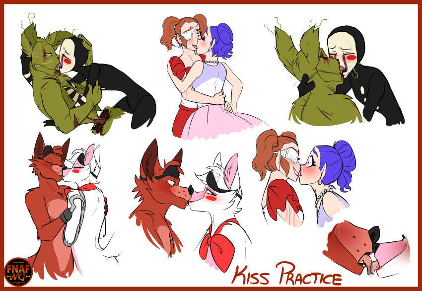 alternate_universe anime anthro baby_brenda_(fnaf) ballaby_(fnaf) ballora_(fnaf) ballora_the_ballerina_(fnaf) brenda_(fnaf) canine circus_baby_(fnaf) drawing fancanon fangle five_nights_at_freddy's five_nights_at_freddy's_2 five_nights_at_freddy's_3 five_nights_at_freddys_sister_location fnafnf fox foxy_(fnaf) foxy_the_pirate_(fnaf) human inpassionate kissing kisspractice lagomorph love mammal mangle_(fnaf) marionette_(fnaf) mariontrap namygaga passionatekiss practice puppet rabbit roselle ship sister_location springtrap vehicle video_games