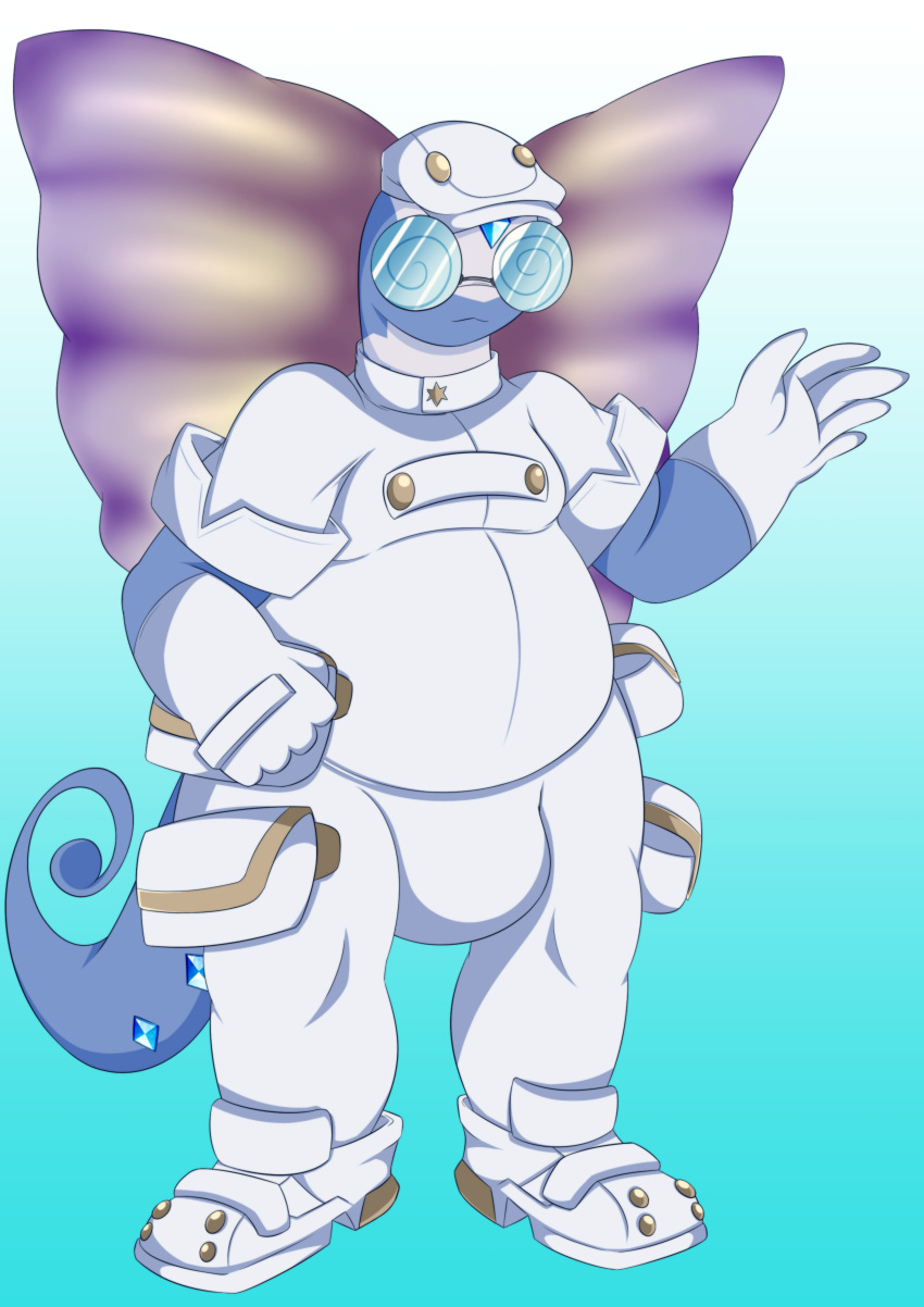 absurd_res anthro anthrofied aurorus bulge clothed clothing eyewear fridge_(character) glasses hi_res male mrsorange nintendo pok&eacute;mon pok&eacute;mon_(species) slightly_chubby solo video_games