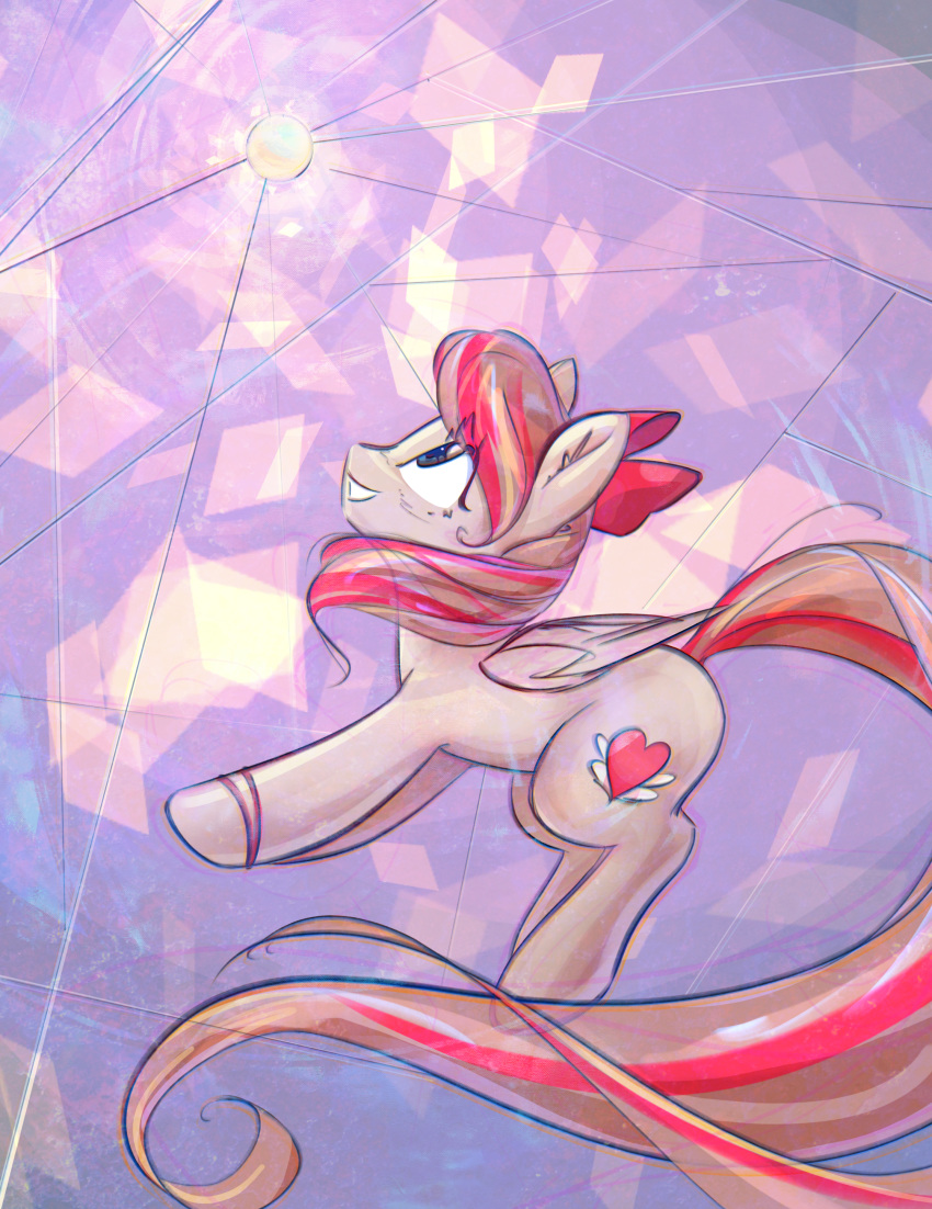2017 abstract_background angel_wings_(mlp) cutie_mark equine feathered_wings feathers female feral friendship_is_magic hair mammal mirroredsea multicolored_hair my_little_pony pegasus solo wings