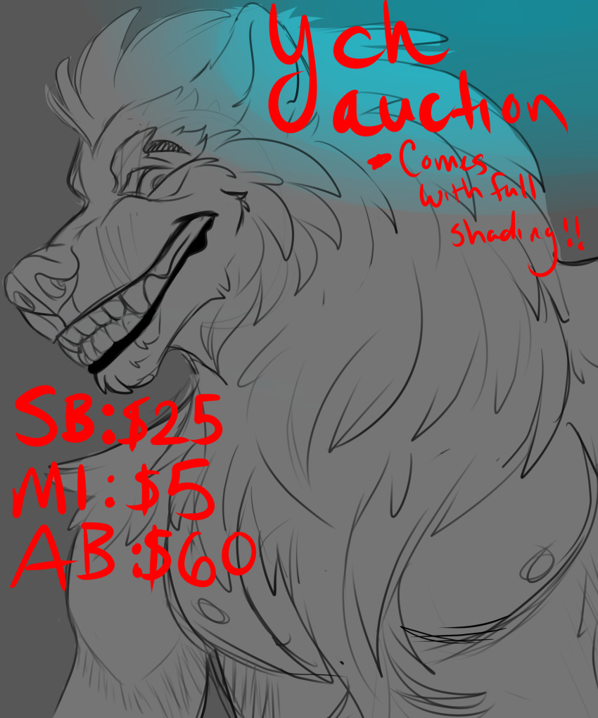 advertisement tagme wolfych ych ychauction