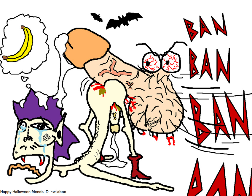 banana dracula featured_image food fruit inanimate paheal rule34 titanium vampire wiiaboo