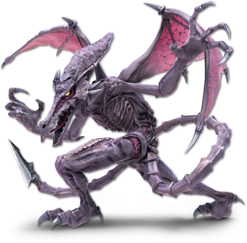 alien claws dragon metroid nintendo official_art ridley space_pirate super_smash_bros super_smash_bros._ultimate video_games