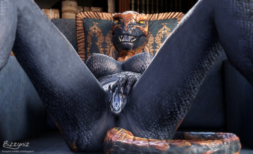 2018 3d_(artwork) 5_fingers anthro anus argonian big_breasts bizzyniz blue_scales blue_tongue breasts butt clitoris detailed detailed_scales digital_media_(artwork) dragon female fingering fingering_self front_view genital_focus hi_res humanoid_hands looking_at_viewer looking_pleasured low-angle_view masturbation multicolored_scales natural_breasts nipples orange_scales perspective pussy pussy_juice pussy_juice_drip pussy_juice_string reclining relaxing scales scalie slit_pupils solo source_filmmaker spread_legs spread_pussy spreading tears the_elder_scrolls two_tone_scales vaginal vaginal_fingering vaginal_masturbation video_games yellow_eyes