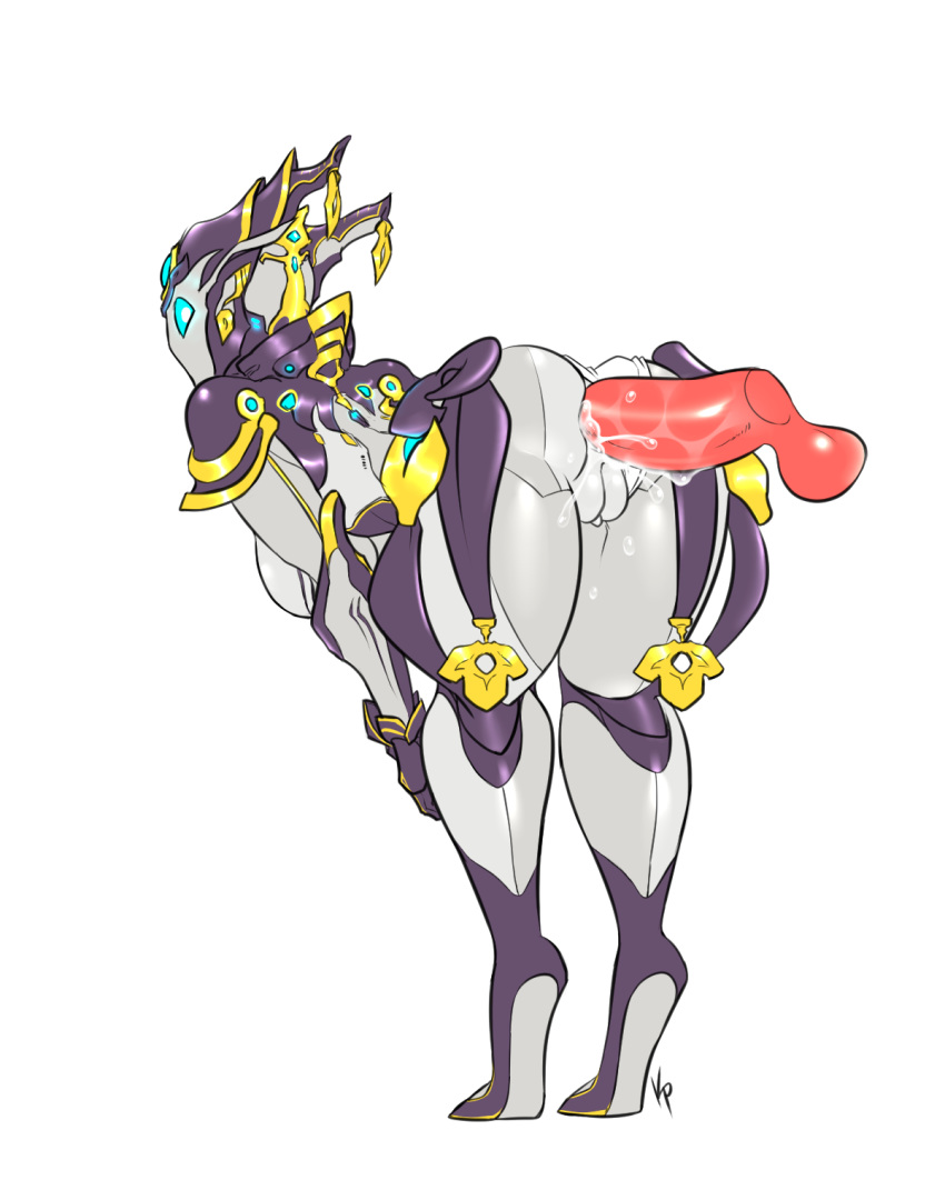 anal anal_penetration bent_over butt cum cum_in_ass cum_inside disembodied_penis female humanoid knot kpnsfw looking_back male male/female male_penetrating mirage_(warframe) not_furry penetration penis pussy sex video_games warframe