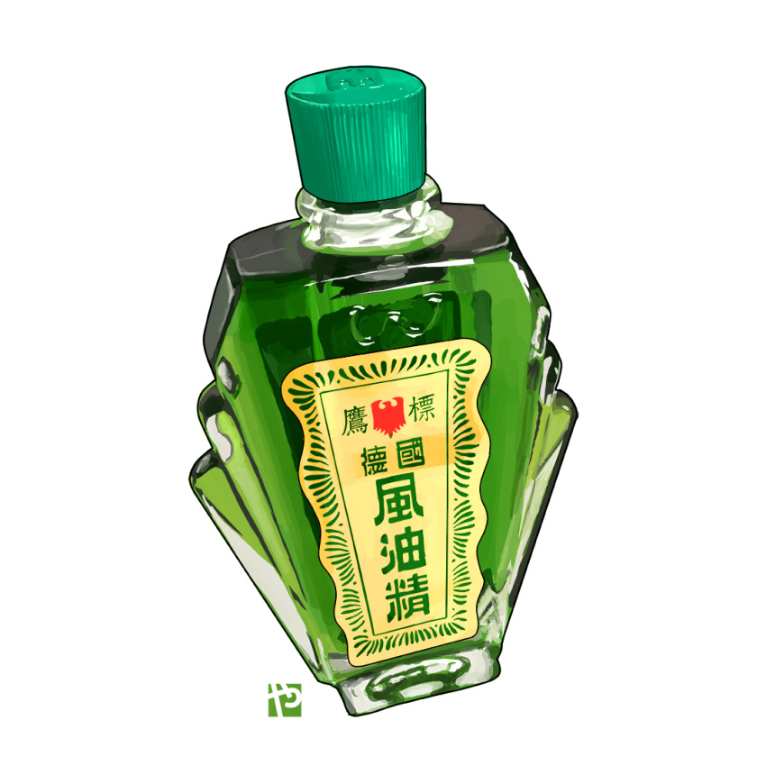 chinese_text copyright_request eagle_brand glass_bottle medicine medicine_bottle no_humans realistic simple_background still_life studiolg watermark white_background