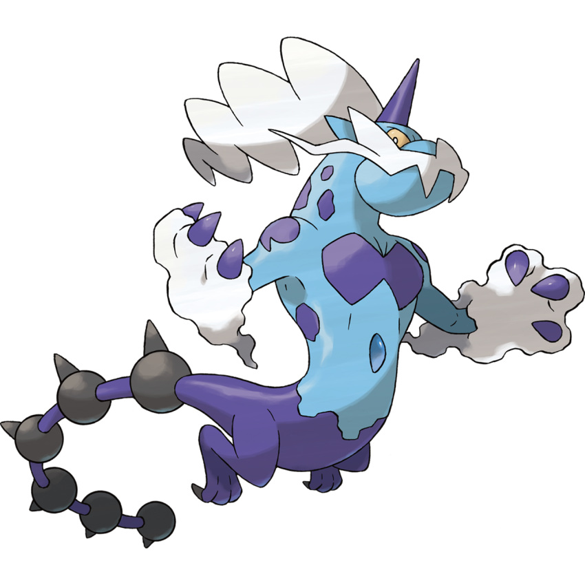 2012 3_fingers alpha_channel anthro biped black_claws black_tail blue_body claws digital_drawing_(artwork) digital_media_(artwork) facial_hair featureless_crotch floating frown full-length_portrait gem hair hi_res horn ken_sugimori legendary_pokémon long_tail looking_away male mammal multicolored_body muscular muscular_male mustache nintendo nude official_art pokémon pokémon_(species) portrait purple_body purple_horn purple_tail sapphire_(gem) simple_background solo spiked_tail suspended_in_midair thundurus thundurus_(therian_form) toe_claws transparent_background two_tone_tail video_games white_body white_eyes white_hair yellow_sclera