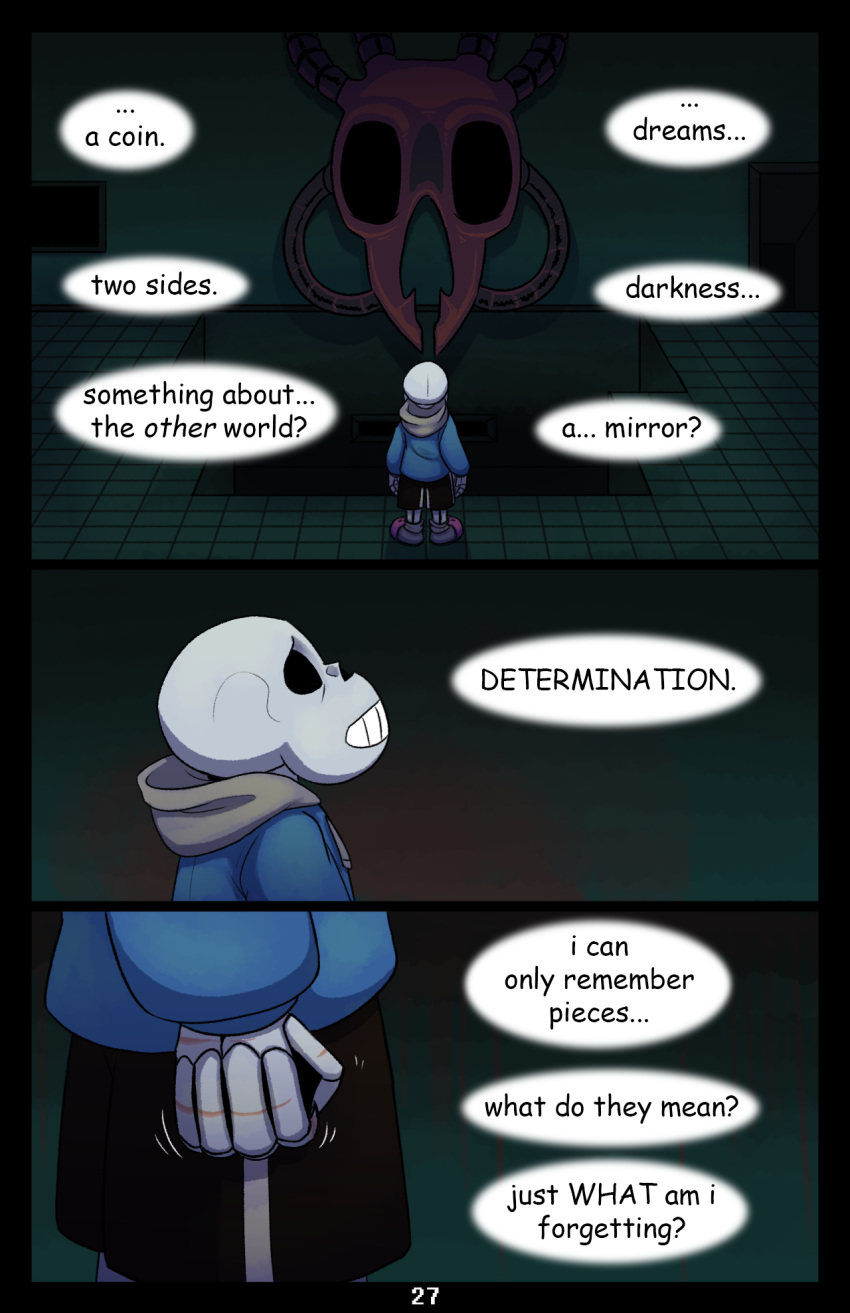 absolutedream animated_skeleton bone comic comic_sans english_text sans_(undertale) skeleton text undead undertale video_games