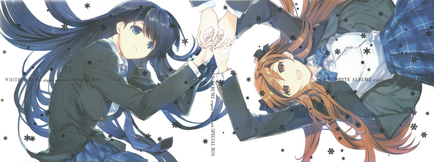 aquaplus leaf nakamura_takeshi ogiso_setsuna touma_kazusa white_album white_album_2