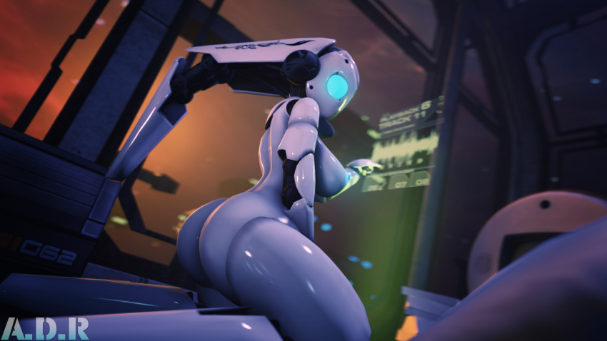 2018 3d_(artwork) adriandustred butt digital_media_(artwork) drossel_von_flugel female hi_res humanoid machine not_furry robot signature solo source_filmmaker tagme