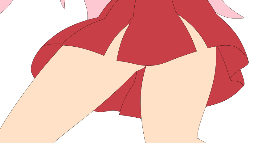 1girl absurdres artist_request baka_to_test_to_shoukanjuu female highres himeji_mizuki hips legs solo standing thighs third-party_edit transparent_background vector_trace