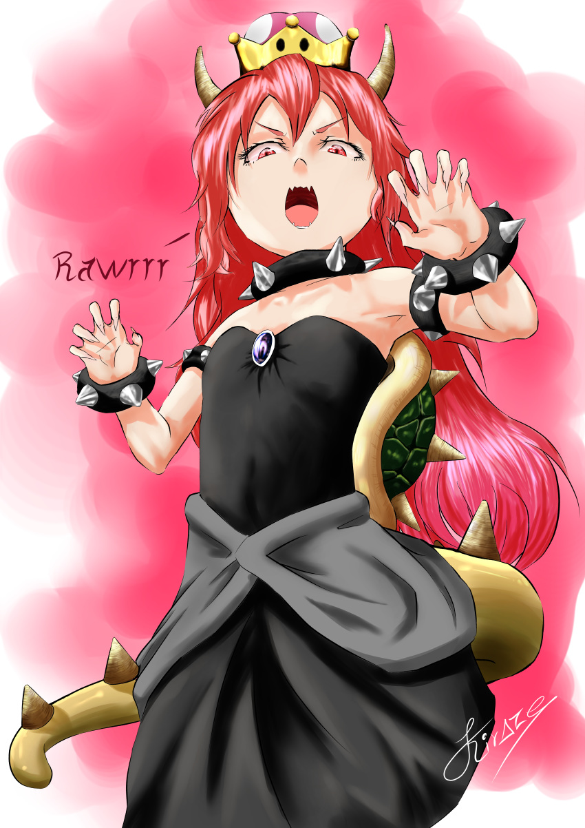 bowser bowsette cute loli tagme