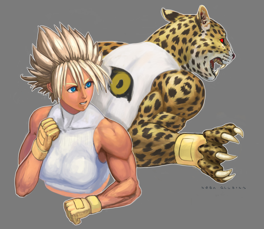 bloody_roar feline human leopard mammal nebaglubina