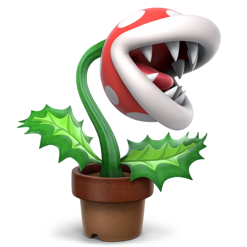 3d_(artwork) alpha_channel ambiguous_gender digital_media_(artwork) eyeless flora_fauna hi_res leaf mario_bros nintendo not_furry official_art open_mouth piranha_plant plant pot_(disambiguation) potted_plant sharp_teeth simple_background solo super_smash_bros super_smash_bros._ultimate teeth tongue transparent_background unknown_artist video_games
