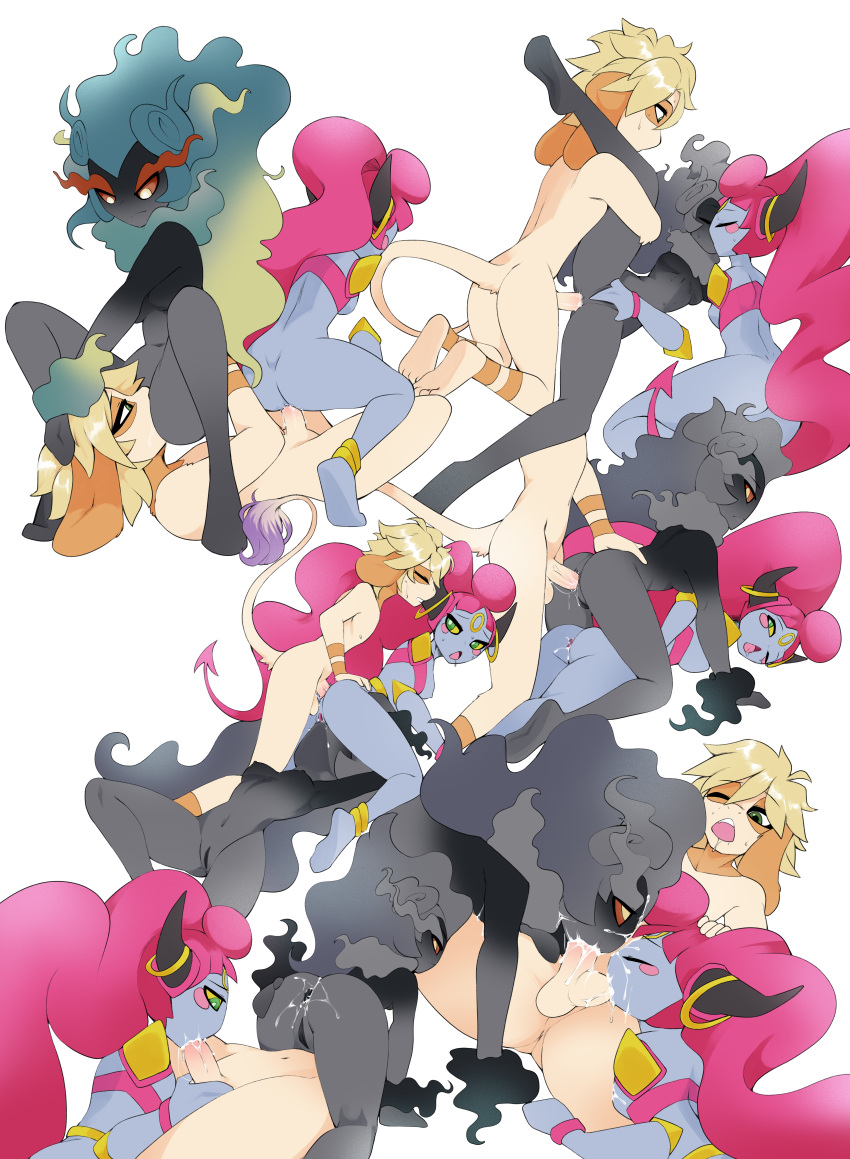 absurd_res anal anus ass_to_ass ass_to_mouth ball_suck cunnilingus fellatio gaping gaping_anus generation_2_pokemon generation_6_pokemon generation_7_pokemon group group_sex hi_res hoopa incest_(lore) ki0sexies legendary_pokemon leo_(velociripper) levvy_(velociripper) marshadow meimei_(velociripper) nintendo oral penile pokemon pokemon_(species) sex smeargle sucking threesome vaginal