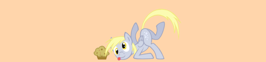 2012 derpy_hooves_(mlp) equine food friendship_is_magic magichorn mammal muffin my_little_pony pegasus tongue tongue_out wings yellow_eyes